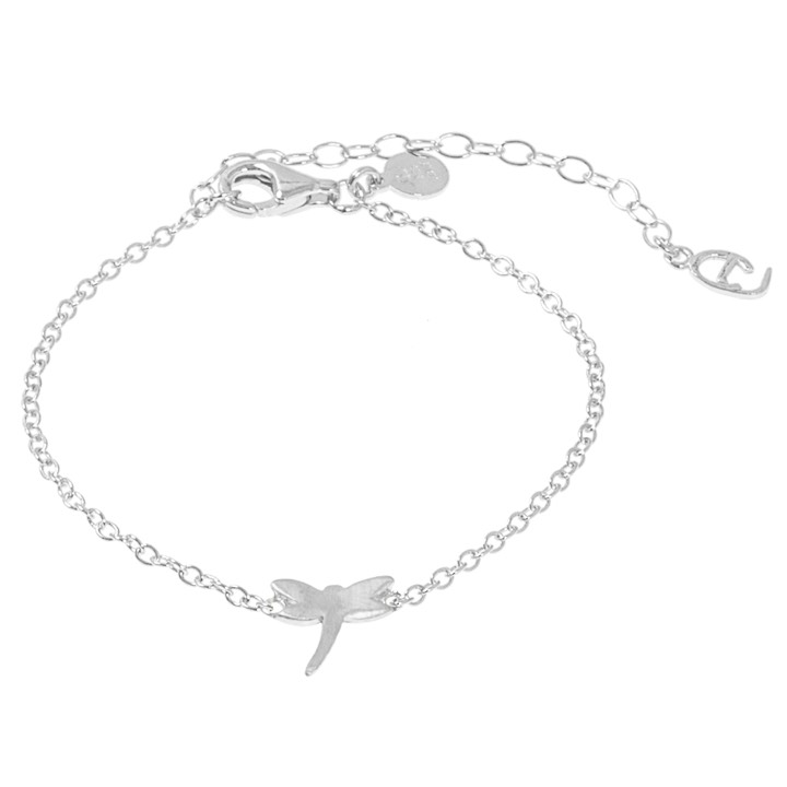 Dragonfly brace Armbänder Silber in der Gruppe Armbänder / Silberarmbänder bei SCANDINAVIAN JEWELRY DESIGN (1421310005)