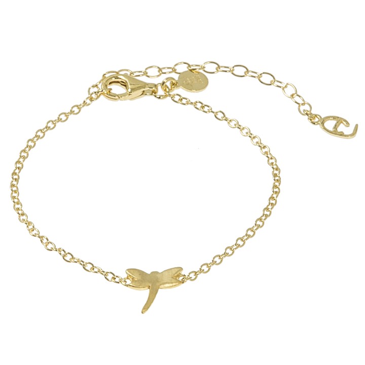 Dragonfly brace Armbänder Gold in der Gruppe Armbänder / Goldarmbänder bei SCANDINAVIAN JEWELRY DESIGN (1421320005)