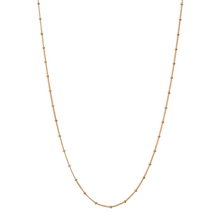 Nala Halsketten (Gold) 55 cm in der Gruppe Halsketten / Goldhalsketten bei SCANDINAVIAN JEWELRY DESIGN (1424a)
