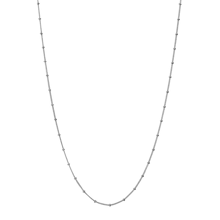 Nala Halsketten (Silber) 55 cm in der Gruppe Halsketten / Silberhalsketten bei SCANDINAVIAN JEWELRY DESIGN (1424c)