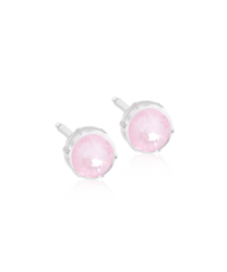 MP Bezel 6 mm, Soft rose in der Gruppe Ohrringe / Silberohrringe  bei SCANDINAVIAN JEWELRY DESIGN (15-0109-52)