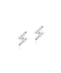 MP Brilliance Flash 8 mm, Crystal in der Gruppe Ohrringe / Silberohrringe  bei SCANDINAVIAN JEWELRY DESIGN (15-01185-01)