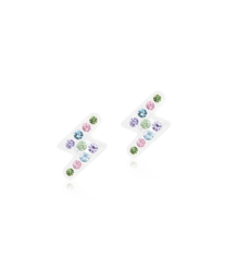 MP Brilliance Flash 8 mm, Light fantasy in der Gruppe Ohrringe / Silberohrringe  bei SCANDINAVIAN JEWELRY DESIGN (15-01185-98)