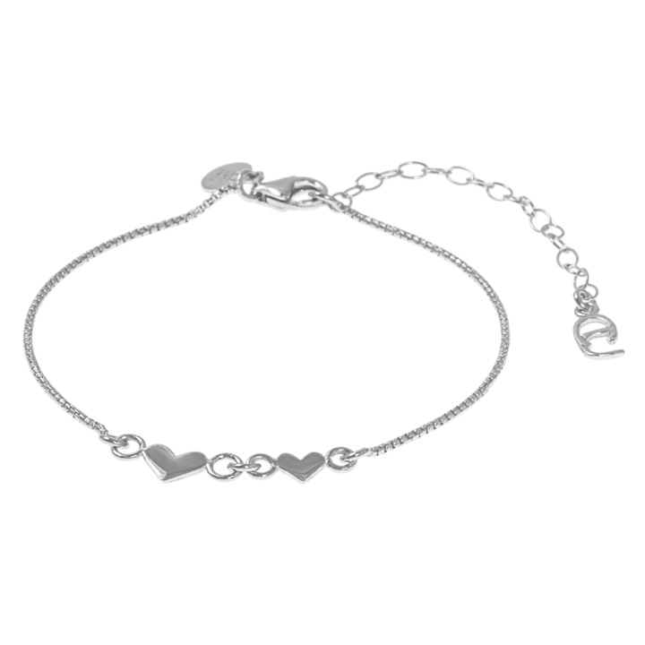 Love brace Armbänder Silber in der Gruppe Armbänder / Silberarmbänder bei SCANDINAVIAN JEWELRY DESIGN (1524311009)