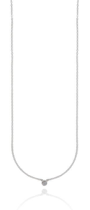 Cubic Halsketten Silber 55-60 cm in der Gruppe Halsketten / Silberhalsketten bei SCANDINAVIAN JEWELRY DESIGN (1526211012)