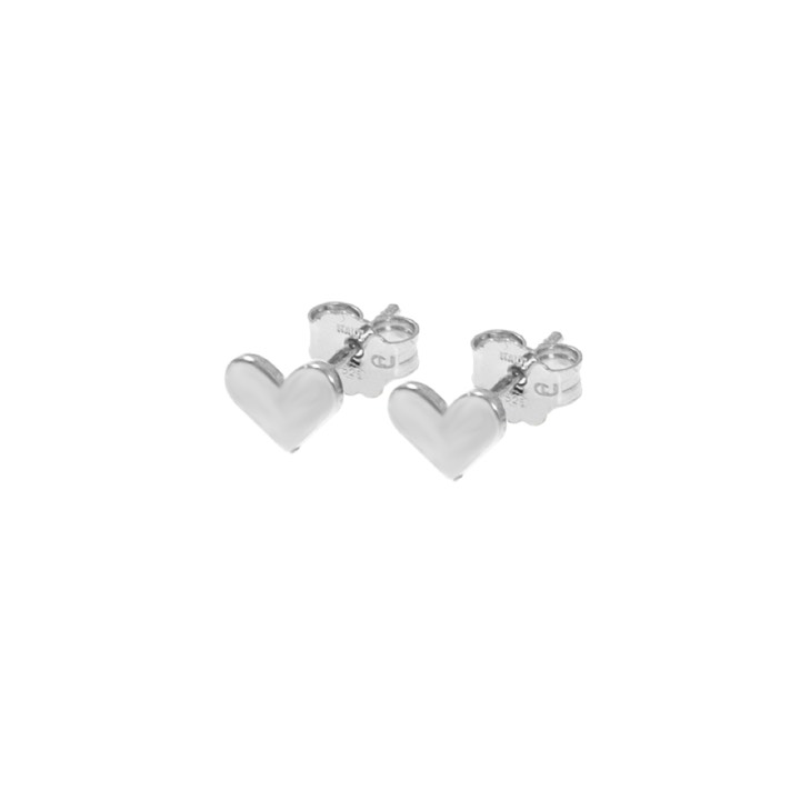 Love small Ohrring Silber in der Gruppe Ohrringe / Silberohrringe  bei SCANDINAVIAN JEWELRY DESIGN (1526411009)