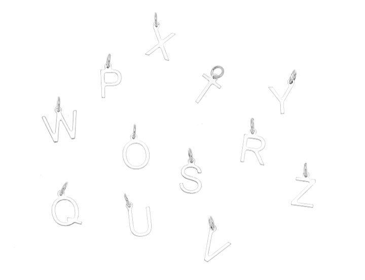 Letters S in der Gruppe Halsketten / Silberhalsketten bei SCANDINAVIAN JEWELRY DESIGN (1612111913)