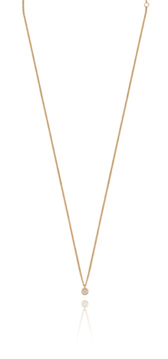 Brilliant Halsketten Gold in der Gruppe Halsketten / Goldhalsketten bei SCANDINAVIAN JEWELRY DESIGN (1712121004)