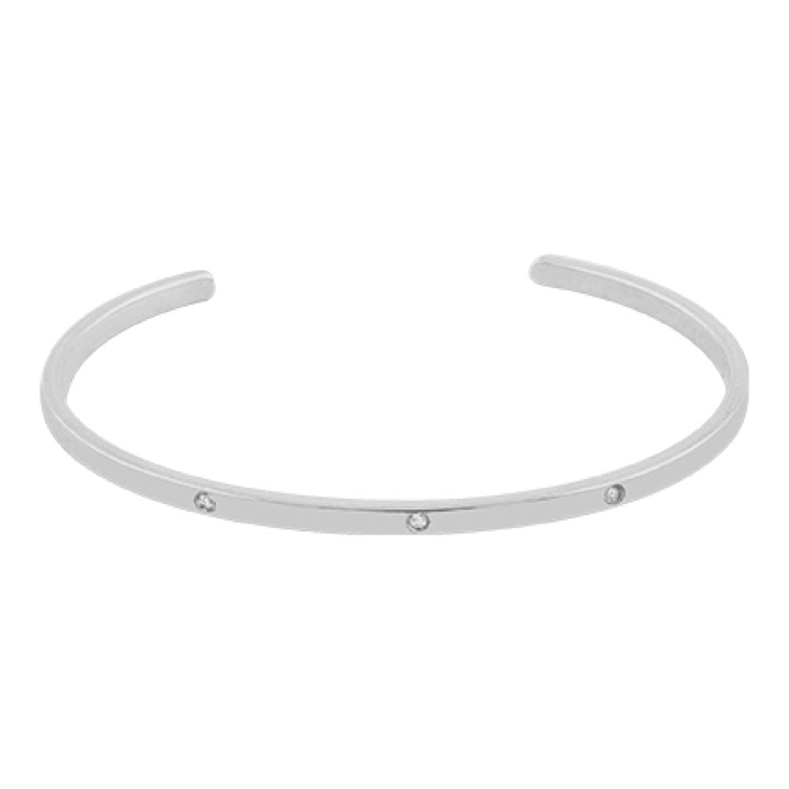 Brilliant bangle brace Armbänder Silber in der Gruppe Armbänder / Armreifen bei SCANDINAVIAN JEWELRY DESIGN (1718311004)