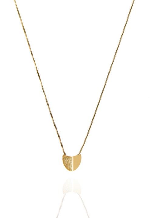 Roof small pendant Halsketten Gold 40-45 cm in der Gruppe Halsketten / Goldhalsketten bei SCANDINAVIAN JEWELRY DESIGN (1722120001)