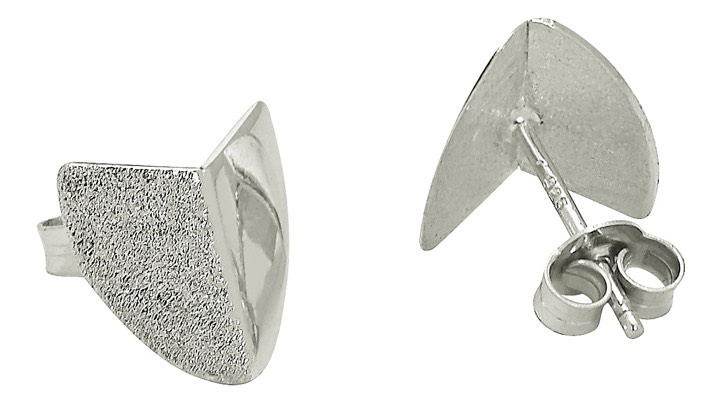 Roof big Ohrring Silber in der Gruppe Ohrringe / Silberohrringe  bei SCANDINAVIAN JEWELRY DESIGN (1725410001)