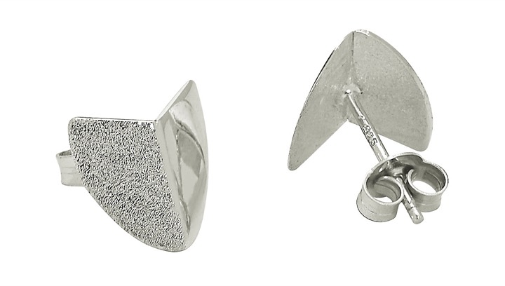 Roof small Ohrring Silber in der Gruppe Ohrringe / Silberohrringe  bei SCANDINAVIAN JEWELRY DESIGN (1726410001)