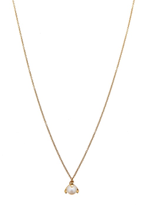 Product Image for CU JEWELLERY Pearl short Halsketten Gold 42-47 cm