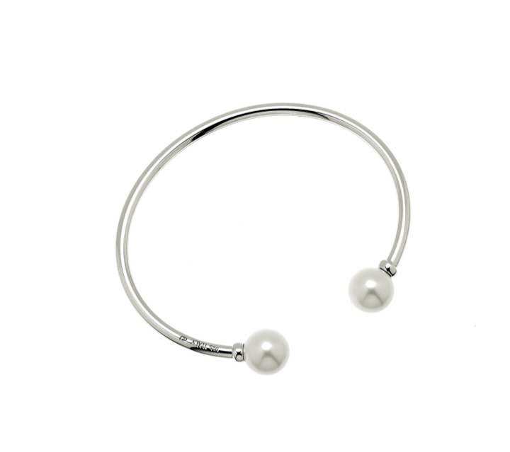 Product Image for CU JEWELLERY Pearl bangle flex braclet Silber