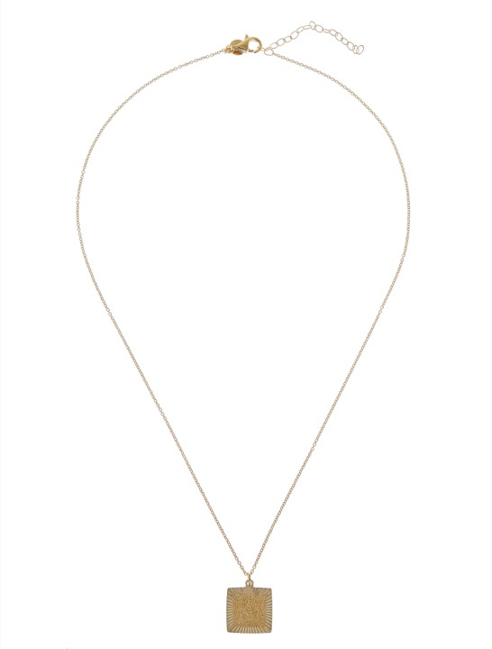 Product Image for CU JEWELLERY Two square pendant Halsketten Gold 45-60 cm