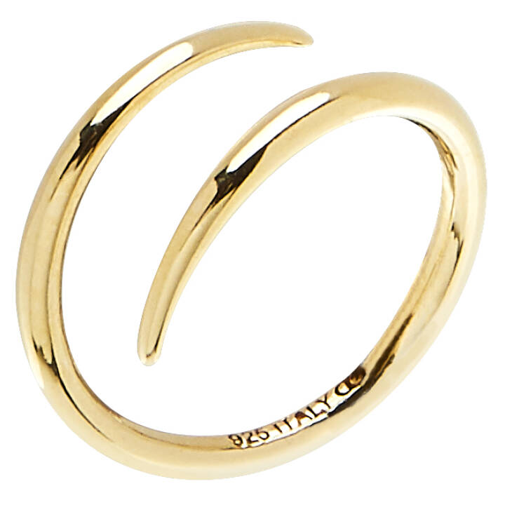 Loop ring Gold in der Gruppe Ringe bei SCANDINAVIAN JEWELRY DESIGN (1821520163V)