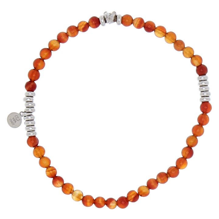 Product Image for CU JEWELLERY Bear elastic brace Armbänder orange Silber cm