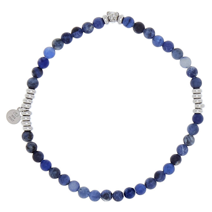 Product Image for CU JEWELLERY Bear elastic brace Armbänder blue Silber cm