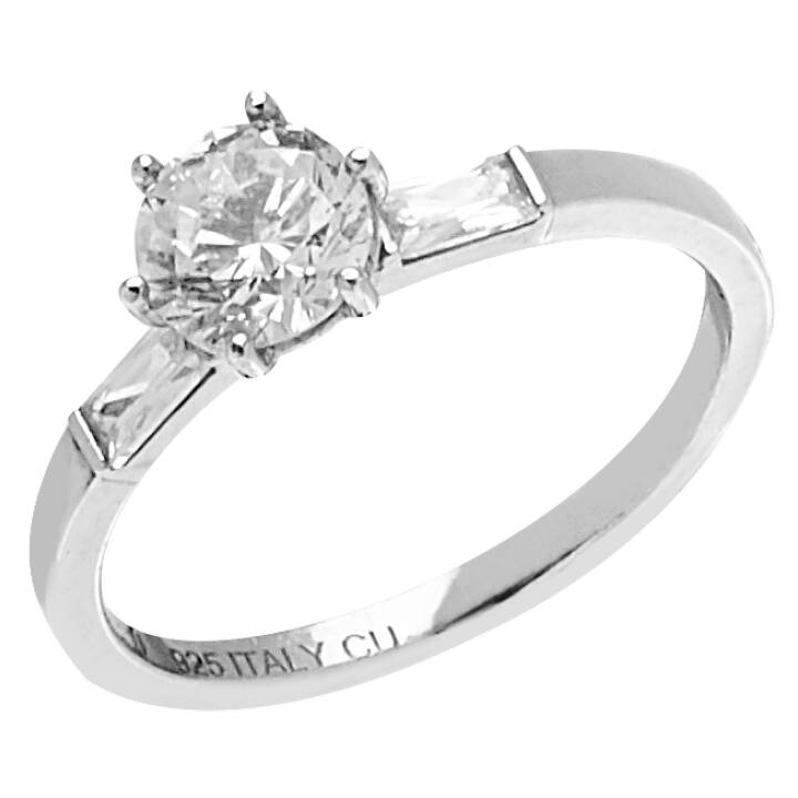 Product Image for CU JEWELLERY Two tripple stone ring Silber 16