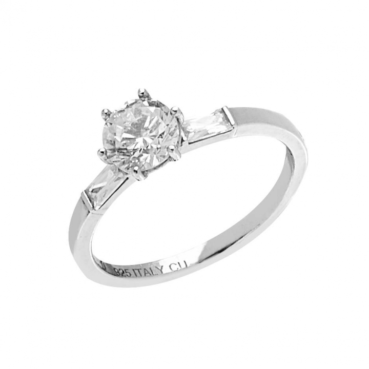 Product Image for CU JEWELLERY Two tripple stone ring Silber 16,5