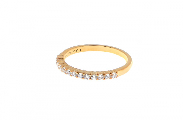 Product Image for CU JEWELLERY Two stone ring Gold 17,5