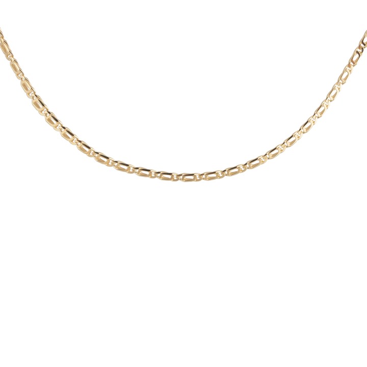 Victory plain Halsketten Gold 40-45 cm in der Gruppe Last Chance / Halsketten bei SCANDINAVIAN JEWELRY DESIGN (1921120001)