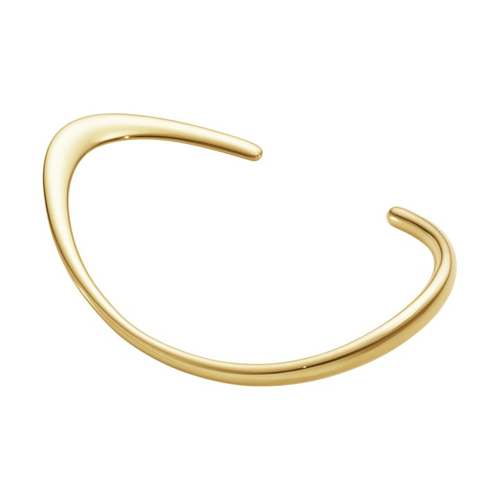 OFFSPRING SLIM OPEN BANGLE Armbänder Gold in der Gruppe Armbänder / Armreifen bei SCANDINAVIAN JEWELRY DESIGN (20000036)