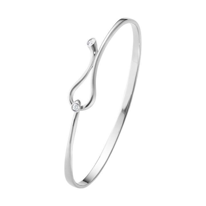 Product Image for Georg Jensen MAGIC BANGLE Weißgold DIAMOND 0.12 CT L