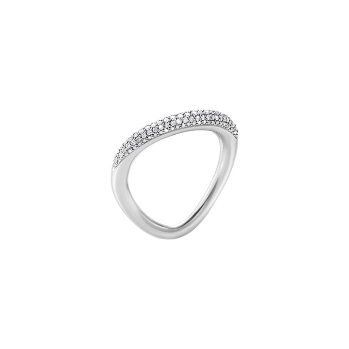 Product Image for Georg Jensen OFFSPRING RING Silber DIAMOND PAVÉ 0.29 48-49