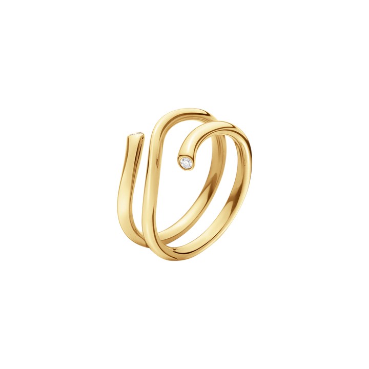 Product Image for Georg Jensen magic ring gold diamond 0.04ct 45