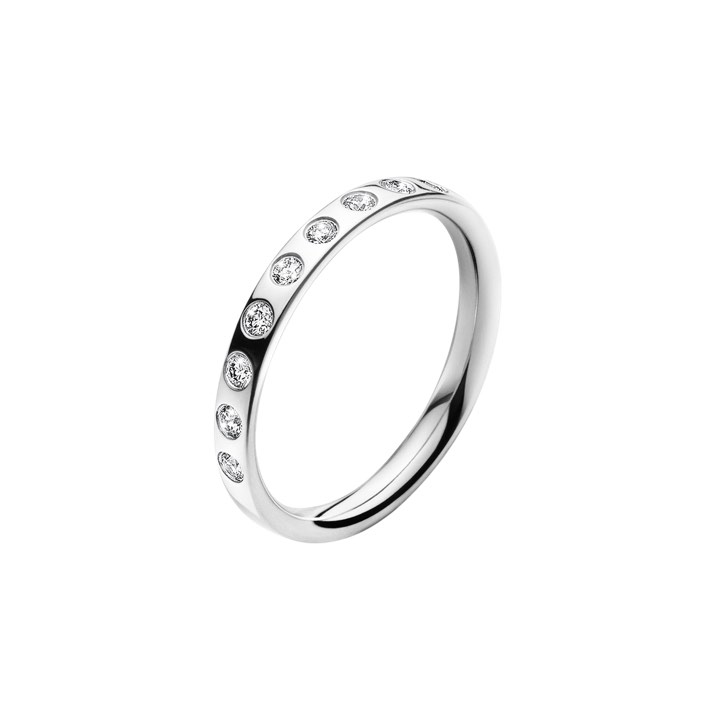 MAGIC Ring Diamant 0.18 ct Weißgold in der Gruppe Ringe / Verlobungs- & Eheringe bei SCANDINAVIAN JEWELRY DESIGN (20000346)