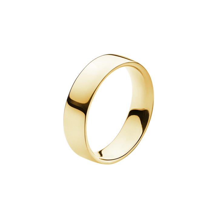MAGIC Ring 5.7 mm Gold in der Gruppe Ringe / Verlobungs- & Eheringe bei SCANDINAVIAN JEWELRY DESIGN (20000465)