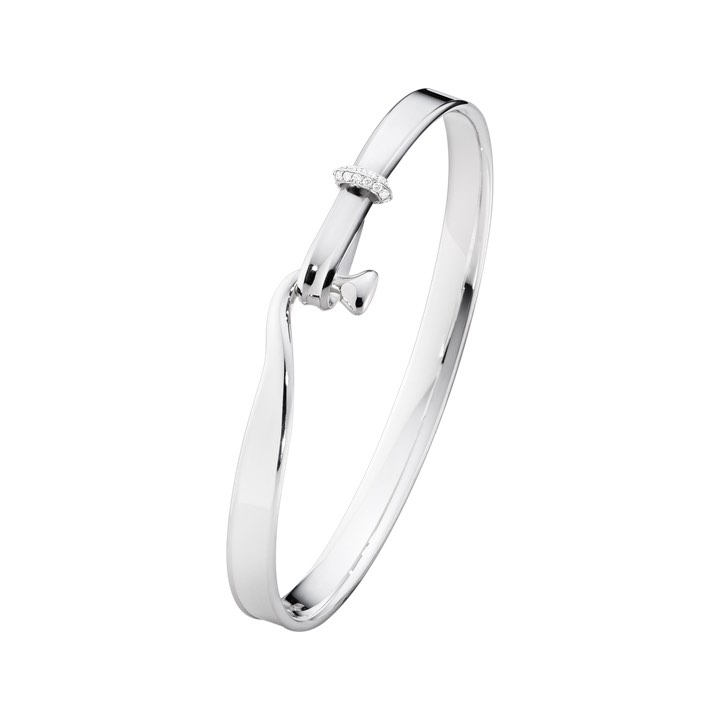 Product Image for Georg Jensen TORUN BANGLE Silber DIAMOND 0.08 CT S