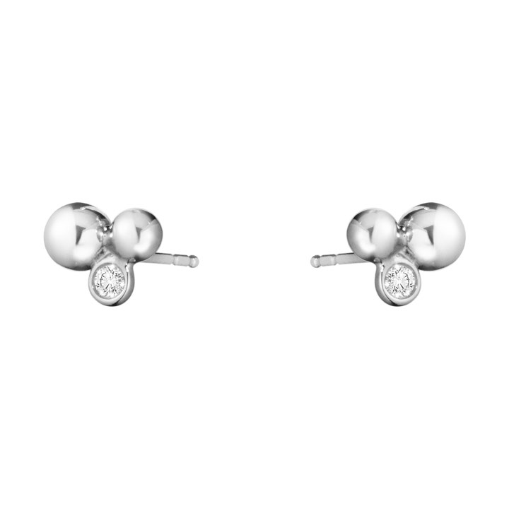 Product Image for Georg Jensen MOONLIGHT GRAPES Ohrring Silber Diamant 0.07 CT