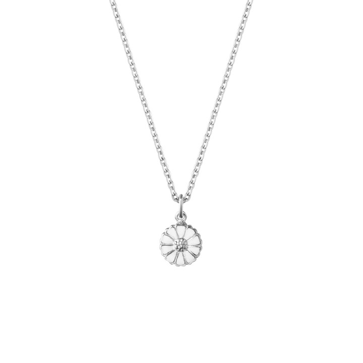 Product Image for Georg Jensen DAISY Hängeschmuck Silber RH WHITE ENAMEL 7 MM