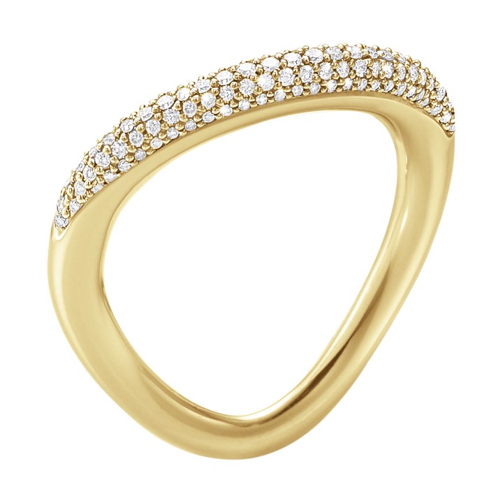 OFFSPRING Ring Diamant PAVÉ 0.35 ct Gold in der Gruppe Ringe / Diamantringe bei SCANDINAVIAN JEWELRY DESIGN (20000990)