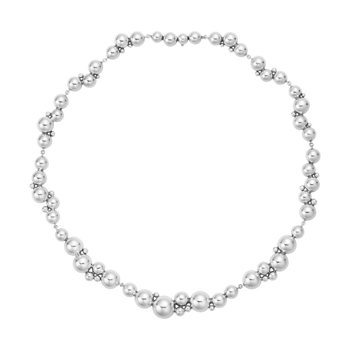 MOONLIGHT GRAPES Halsketten Silber in der Gruppe Halsketten / Silberhalsketten bei SCANDINAVIAN JEWELRY DESIGN (20001008)