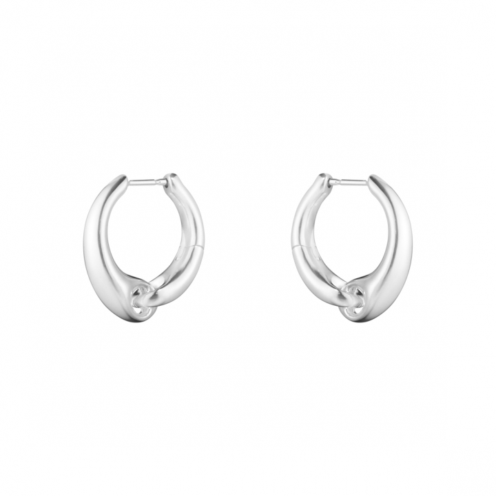 REFLECT LARGE Earring Silber in der Gruppe Ohrringe / Silberohrringe  bei SCANDINAVIAN JEWELRY DESIGN (20001177)