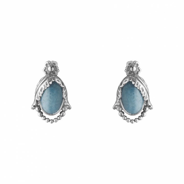 Product Image for Georg Jensen 2023 HERITAGE Ohrring Silber BLUE QUARTZ