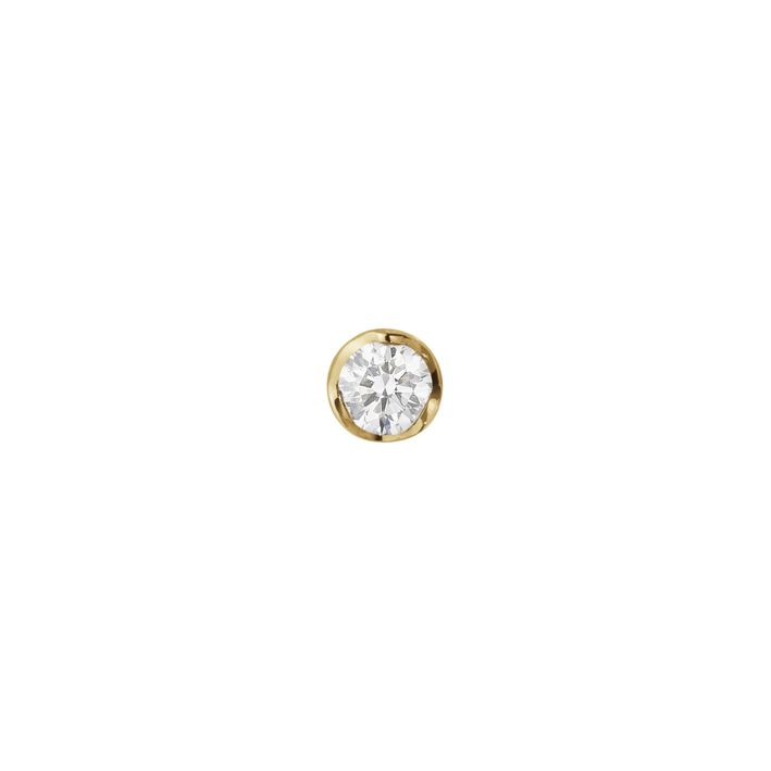 GJ SIGNATURE SOLITAIRE Stud/Ohrring DIAMOND 0.05 CT in der Gruppe Ohrringe / Diamantohrringe bei SCANDINAVIAN JEWELRY DESIGN (20001290)