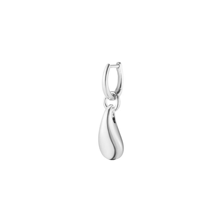 REFLECT SINGLE DROP Ohrring Silber RIGHT in der Gruppe Ohrringe bei SCANDINAVIAN JEWELRY DESIGN (20001320)