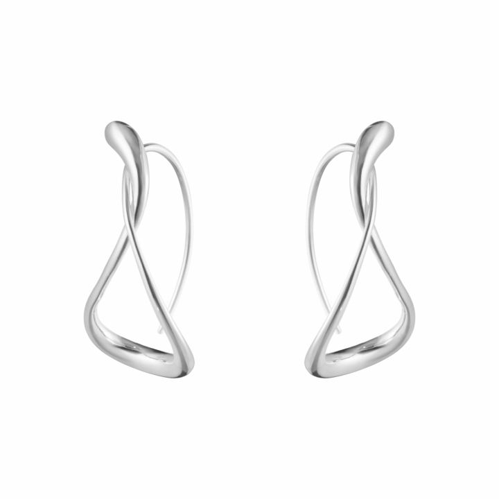 MERCY LARGE EARHOOP Silber in der Gruppe Ohrringe / Silberohrringe  bei SCANDINAVIAN JEWELRY DESIGN (20001404)