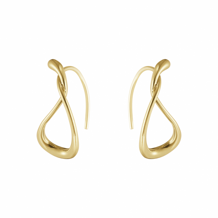 MERCY SMALL EARHOOP Gold in der Gruppe Ohrringe / Goldohrringe bei SCANDINAVIAN JEWELRY DESIGN (20001407)