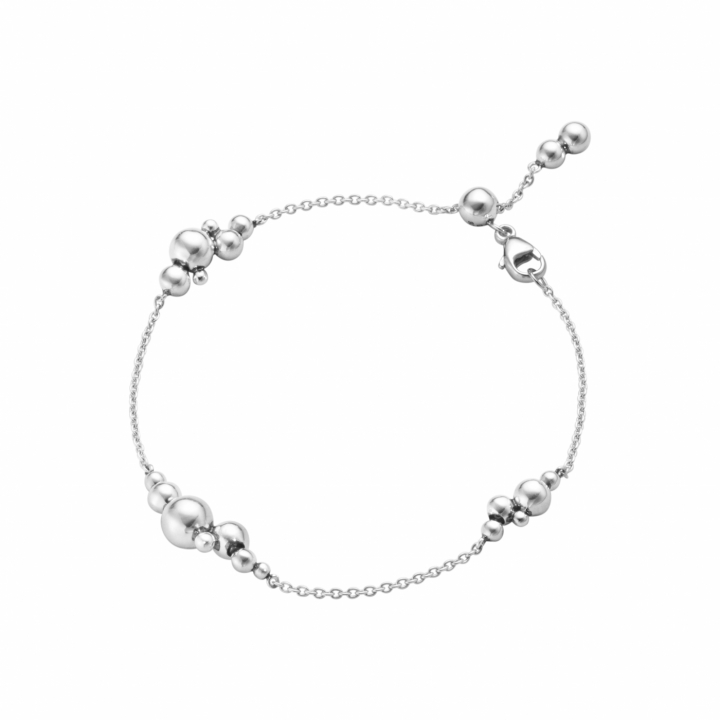 Product Image for Georg Jensen GRAPE CHAIN BRACELET 3 CLOUDS Silber 18 CM