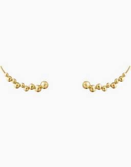 MOONLIGHT GRAPES Earring cuff Gold in der Gruppe Ohrringe / Goldohrringe bei SCANDINAVIAN JEWELRY DESIGN (20001595)