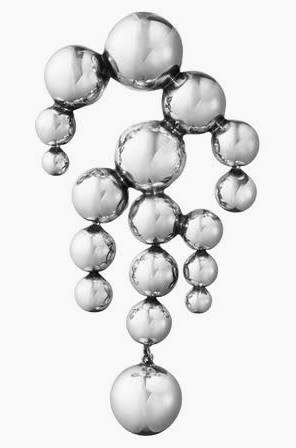 MOONLIGHT GRAPES Brooch in der Gruppe Halsketten / Silberhalsketten bei SCANDINAVIAN JEWELRY DESIGN (20001599)