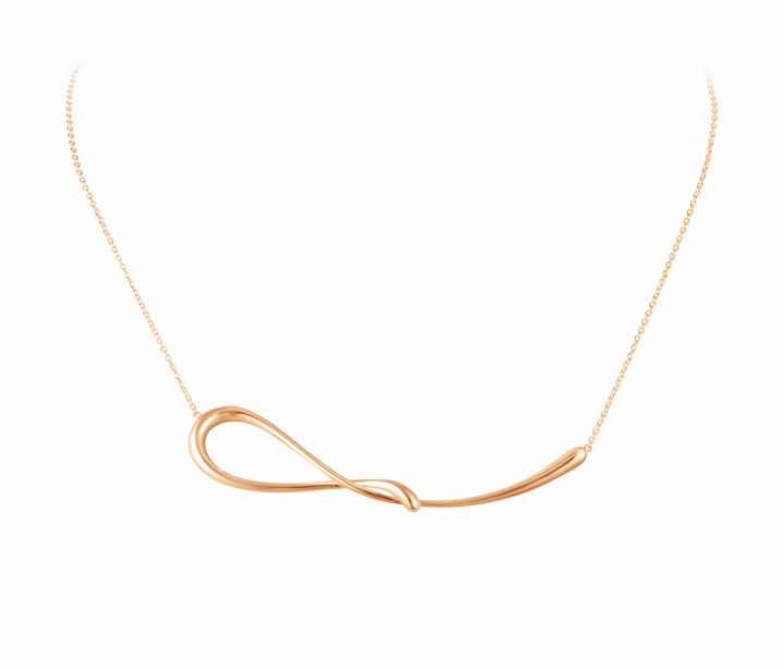 MERCY Pendant Rosé Gold in der Gruppe Halsketten / Goldhalsketten bei SCANDINAVIAN JEWELRY DESIGN (20001757)