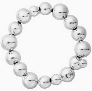 MOONLIGHT GRAPES BRACELET SILVER in der Gruppe Armbänder / Silberarmbänder bei SCANDINAVIAN JEWELRY DESIGN (20001824)
