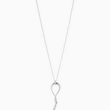 MERCY SWIRL PENDANT 634D SILVER in der Gruppe Halsketten / Silberhalsketten bei SCANDINAVIAN JEWELRY DESIGN (20001830)