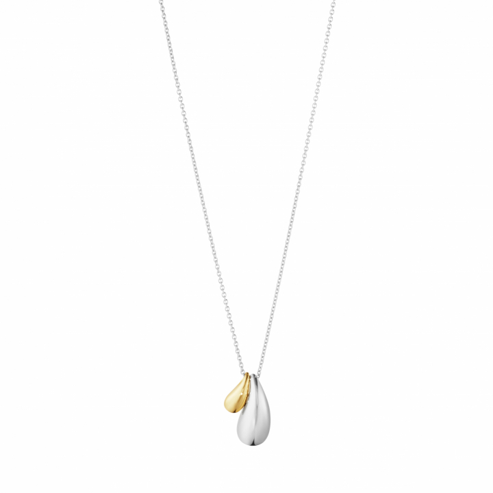 REFLECT Double Pendant Silver/Gold in der Gruppe Halsketten / Goldhalsketten bei SCANDINAVIAN JEWELRY DESIGN (20001845)